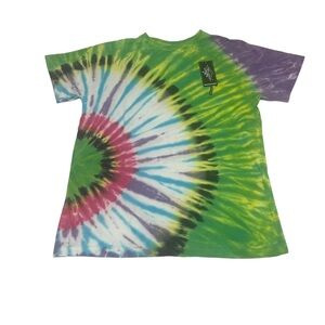 Eight Eight Shirt Boys Large Green And Yellow Lightweight Short Sleeve With Tags